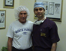 David Cameron Professor University of North Florida Bilateral Pterygium Repair and Left eye PRK with corneal scars