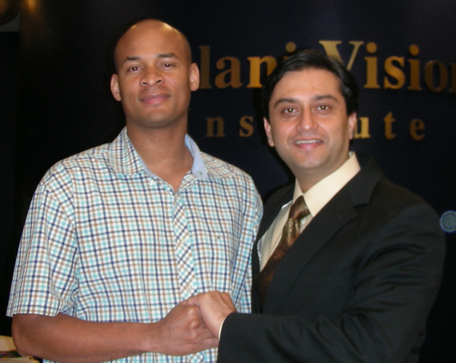 Nurse Everton Boothe from Miami Gulani Vision Institute