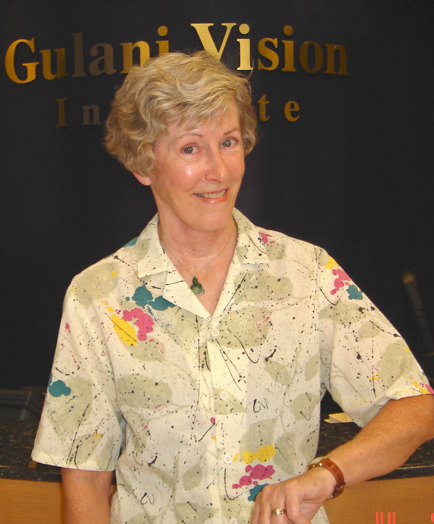 Carolyn Desmonie enjoying her vision