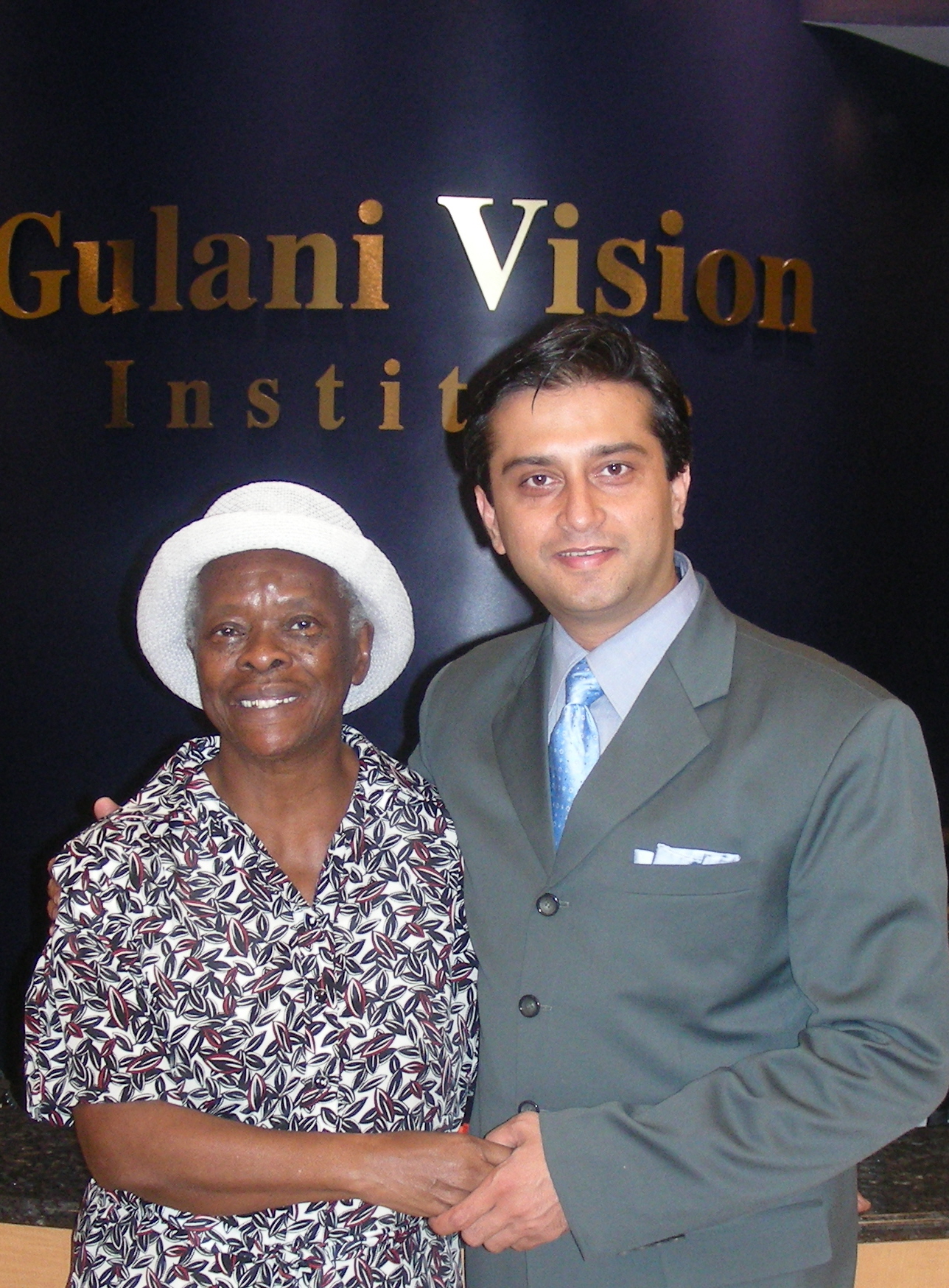 Joyce Coulthrust  Barbados cataract surgery 