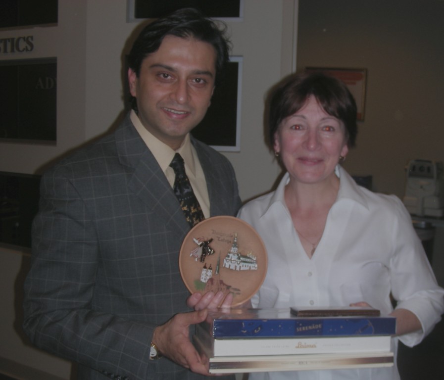 Svetlana from Russia pterygium Gulani Vision Institute Jacksonville Florida