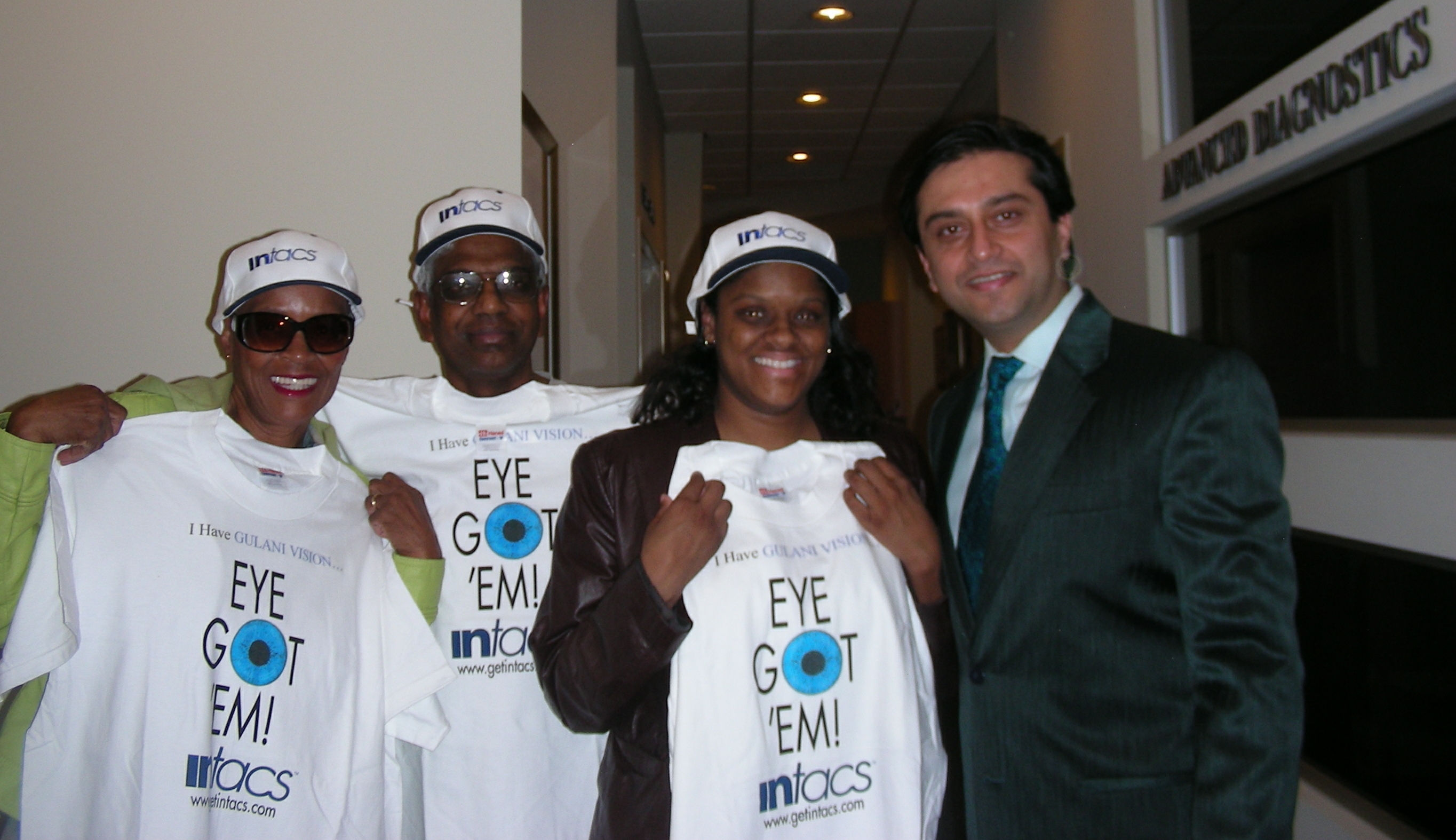 Tasj and Family Intacs Gulani Vision Institute Jacksonville Florida
