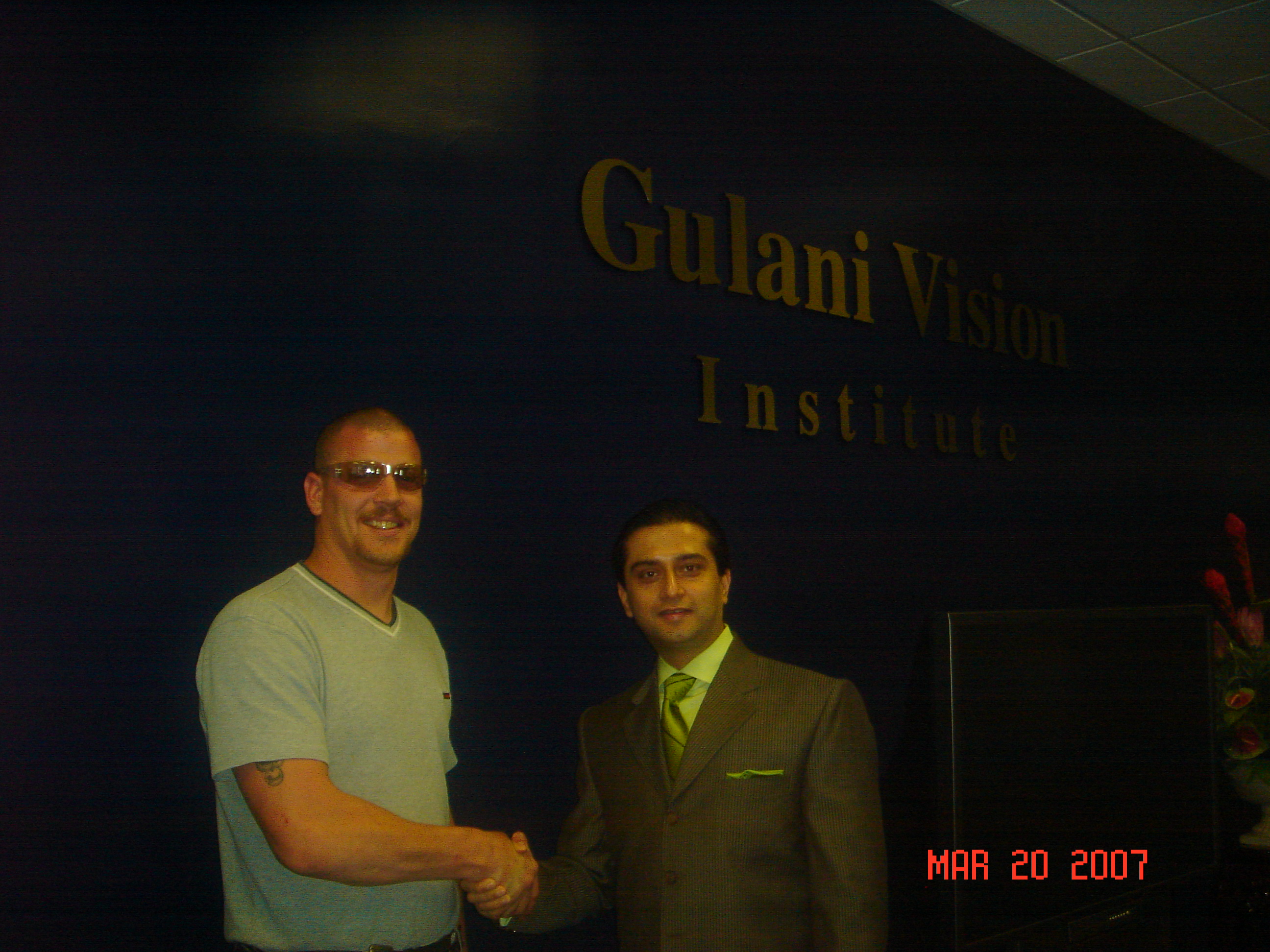 William McHugh Jacksonville Florida Gulani Vision Institute Corneoplastique
