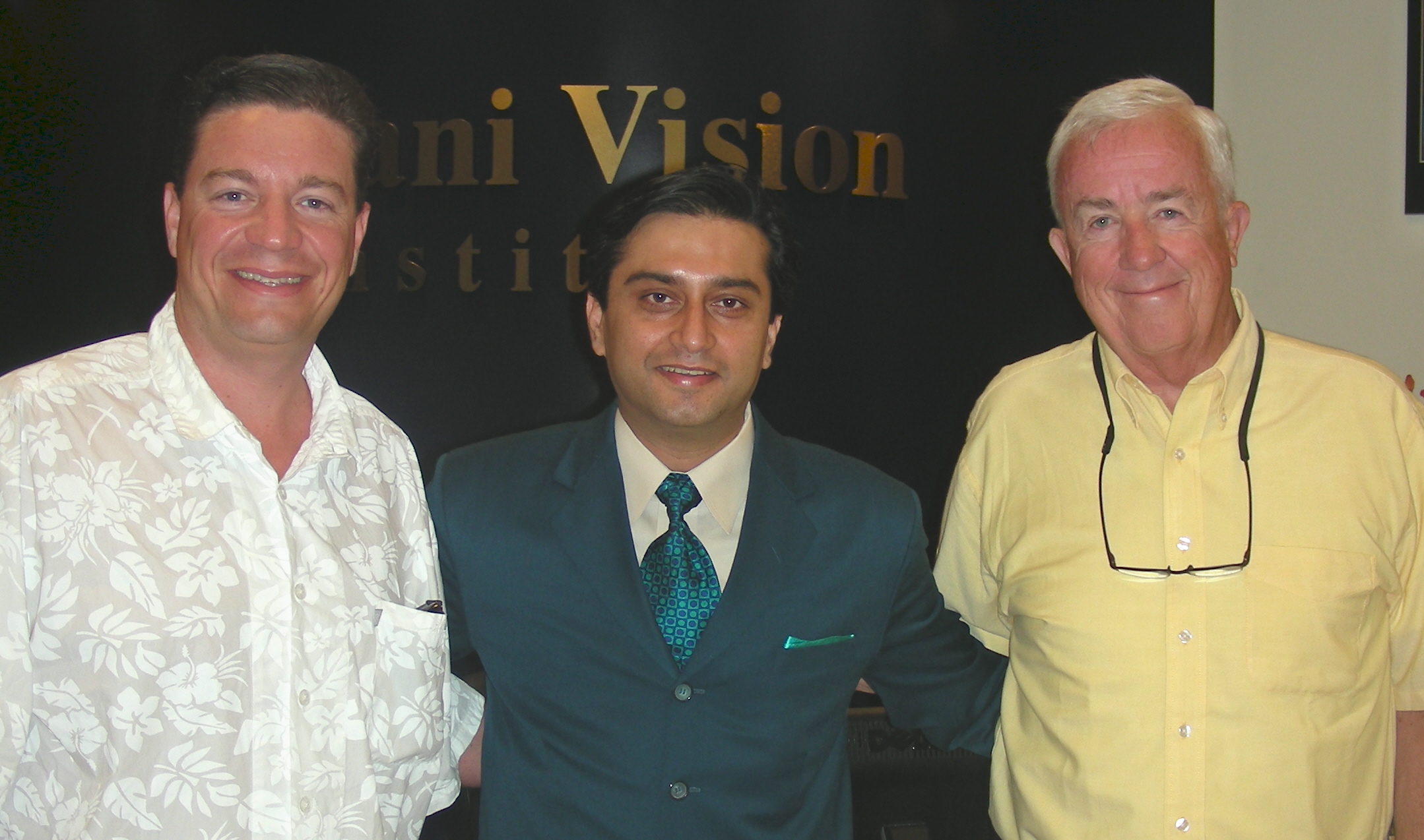 Randy Williams and Father Jacksonville Florida Gulani Vision Institute