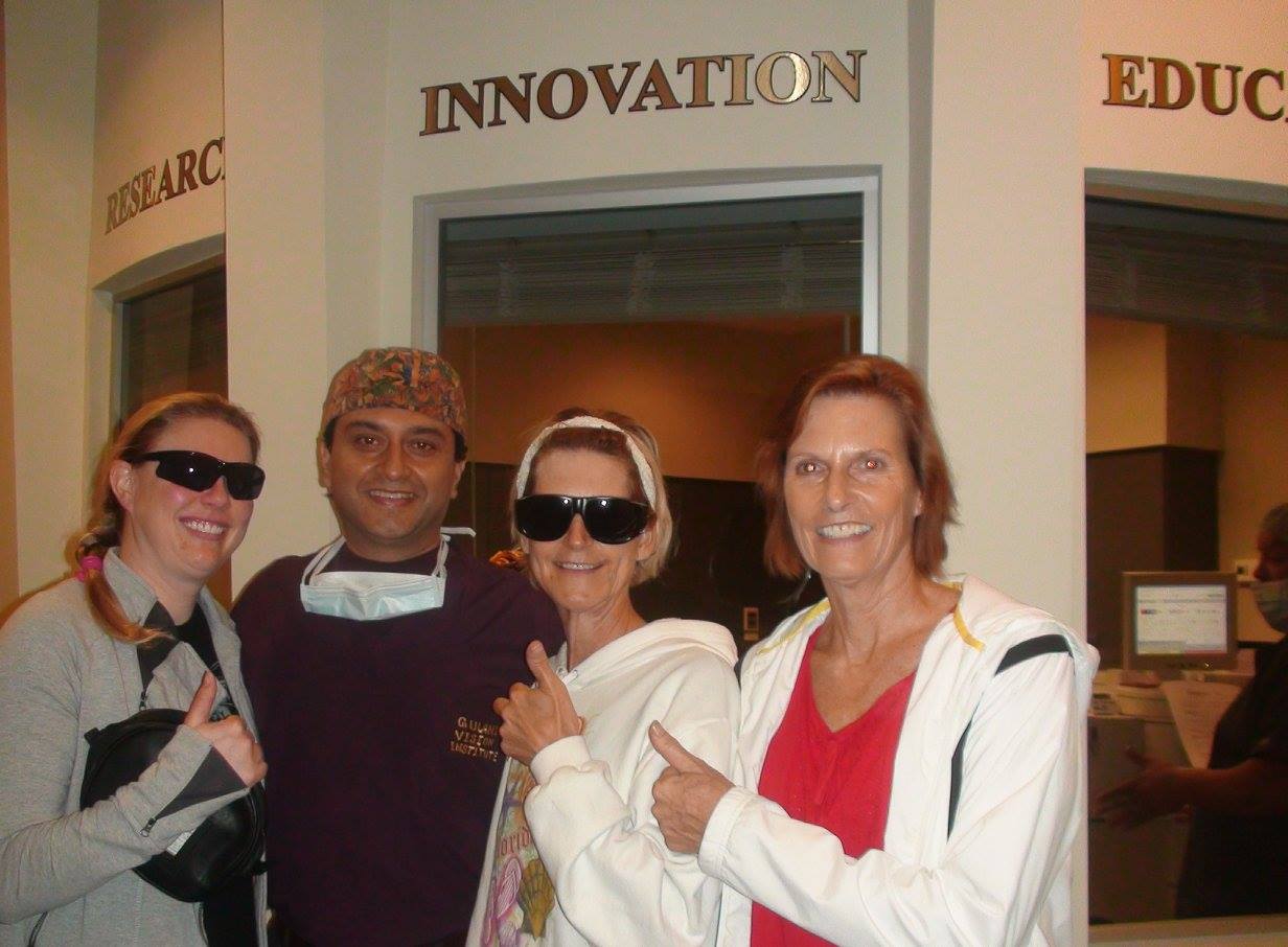Dr. Gulani With a Patient