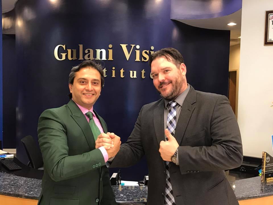 Dr. Gulani With a Patient