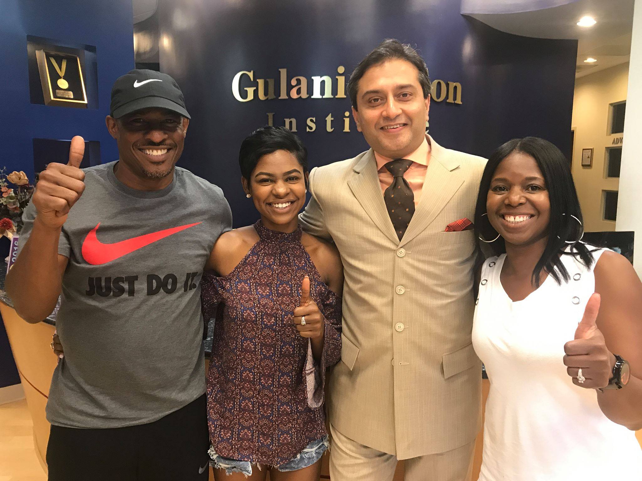 Dr. Gulani With a Patient