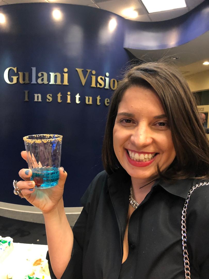 Dr. Gulani With a Patient