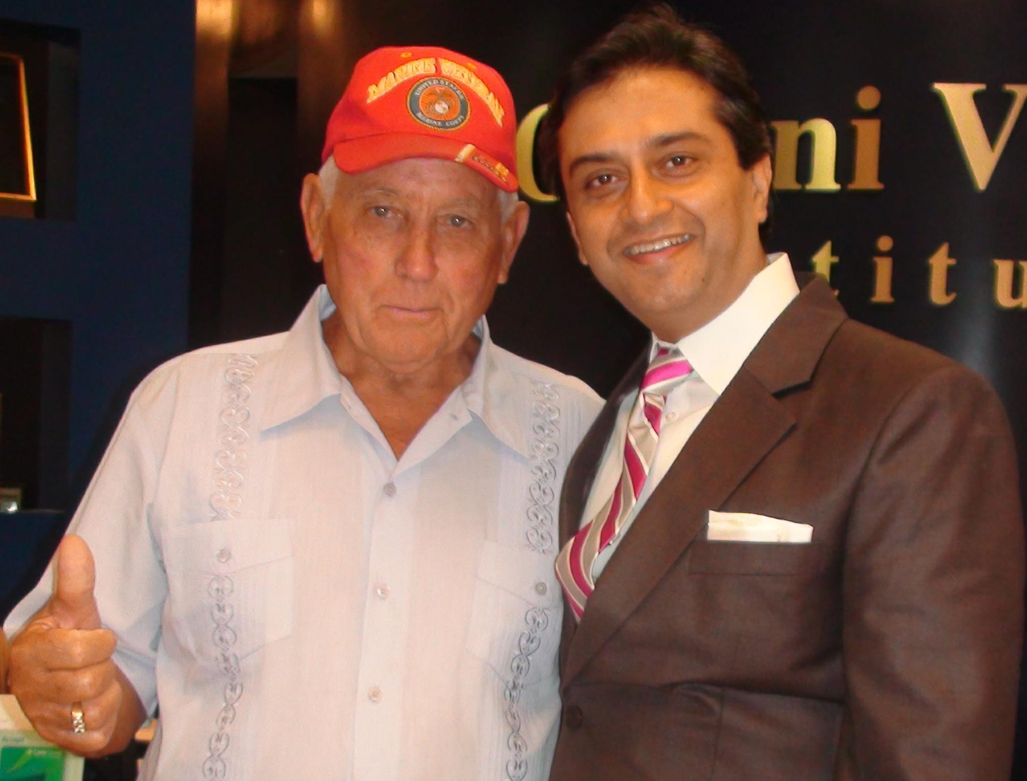 Dr. Gulani With a Patient