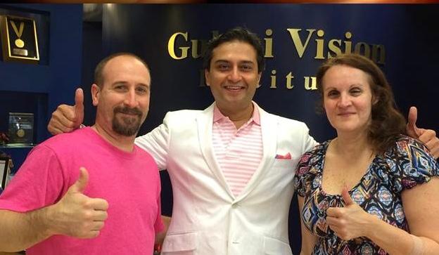 Dr. Gulani With a Patient