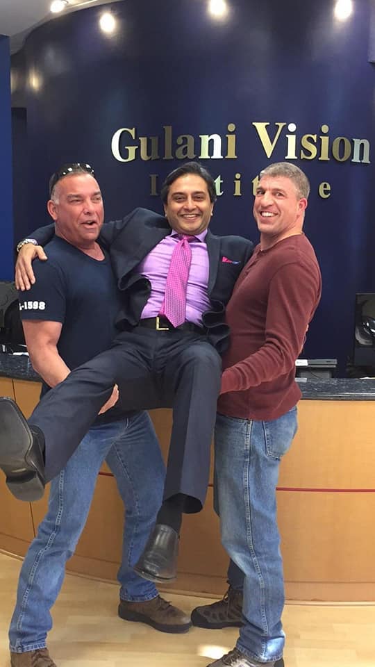 Dr. Gulani With a Patient