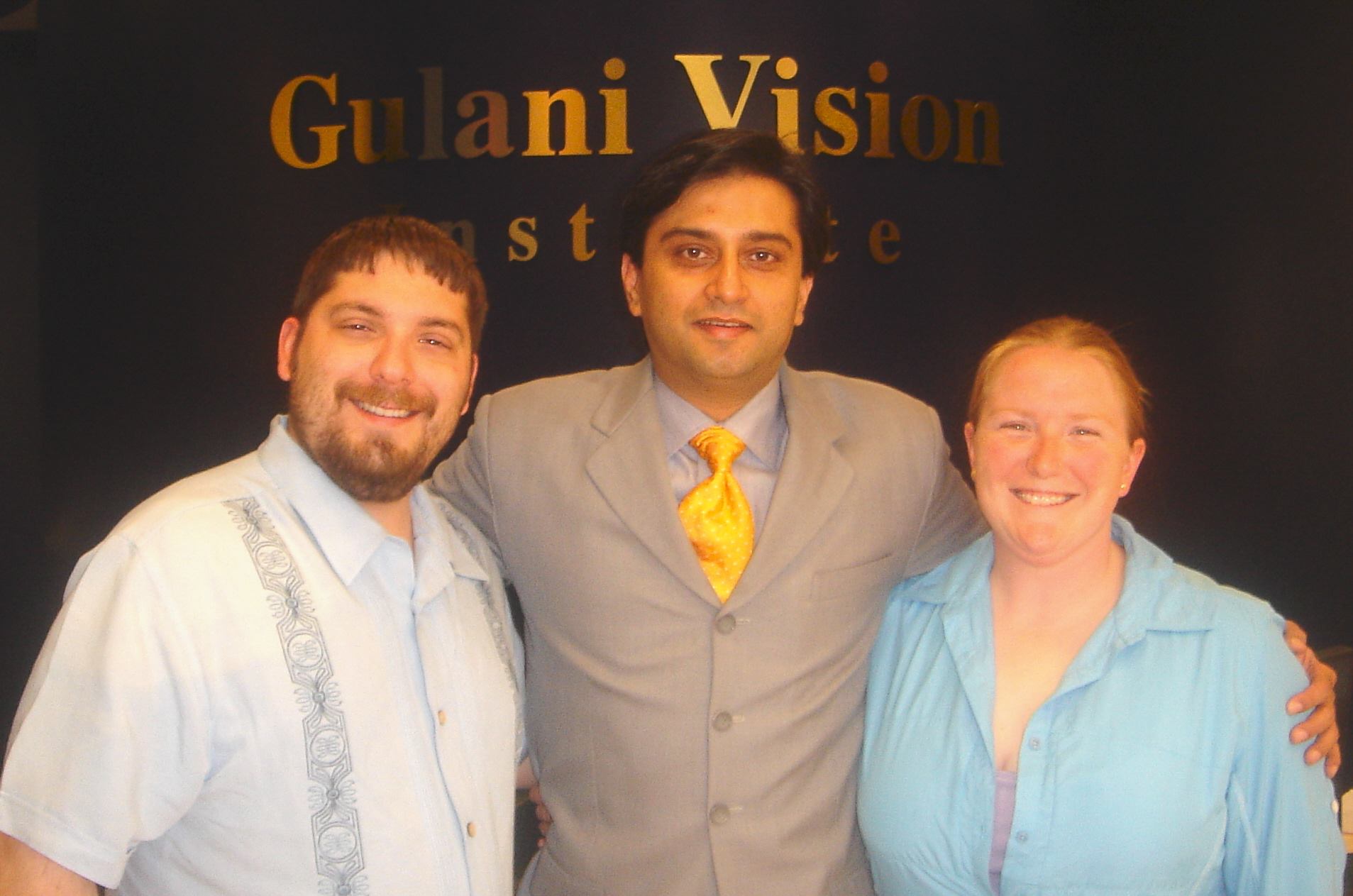Dr. Gulani With a Veteran Patient