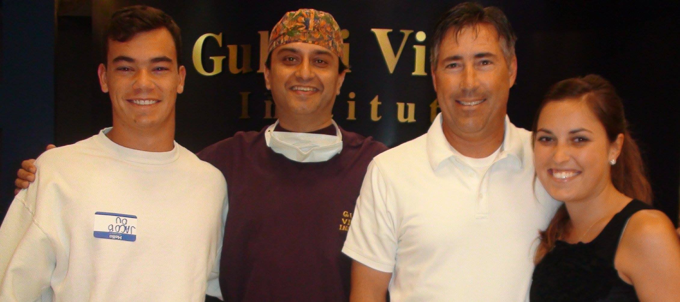 Dr. Gulani With a Veteran Patient