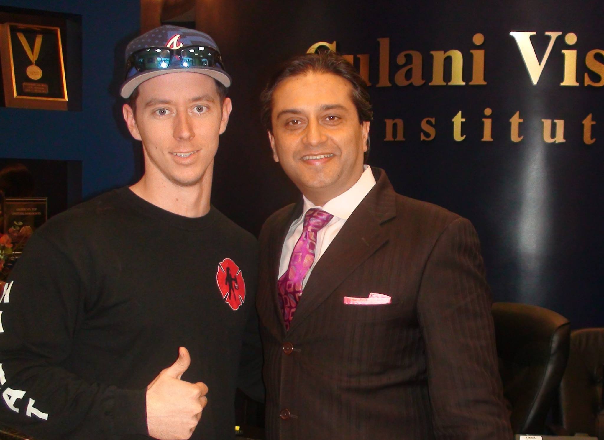 Dr. Gulani With a Veteran Patient