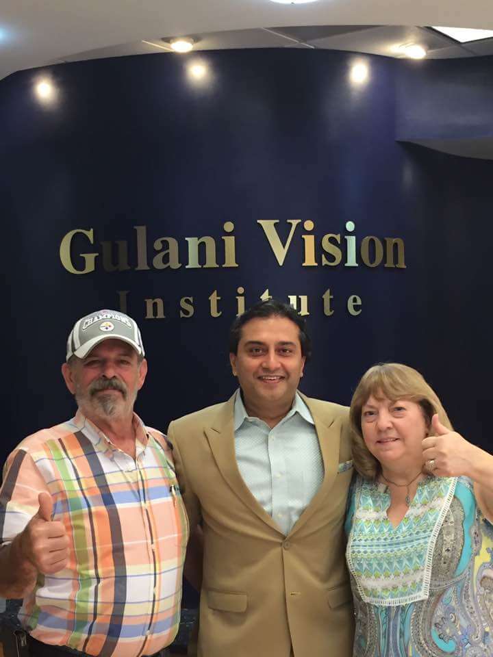 Dr. Gulani With Patients