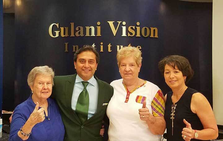 Dr. Gulani With Patients
