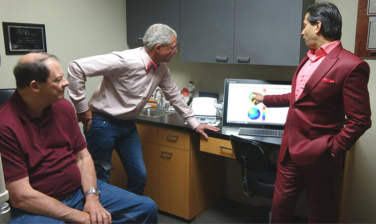 Dr. Gulani With Dr. Jens Kratholm