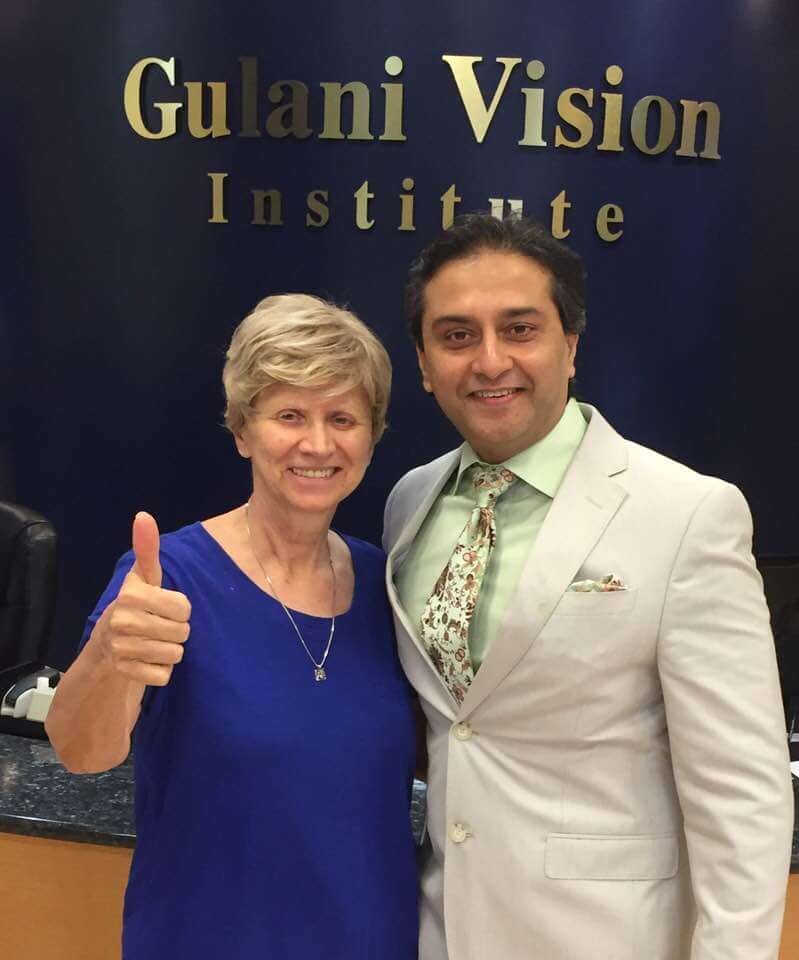 Dr. Gulani With a Patient