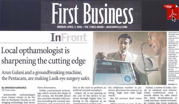 First Business featuring Dr. Gulani