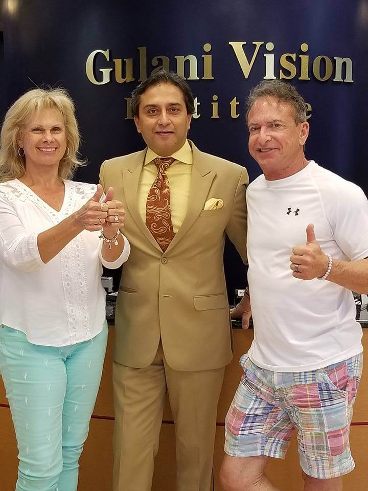 Dr. Gulani With Patients
