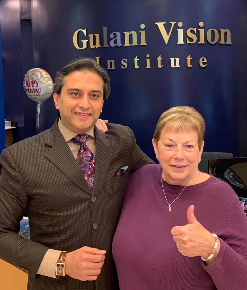 Dr. Gulani With a Patient