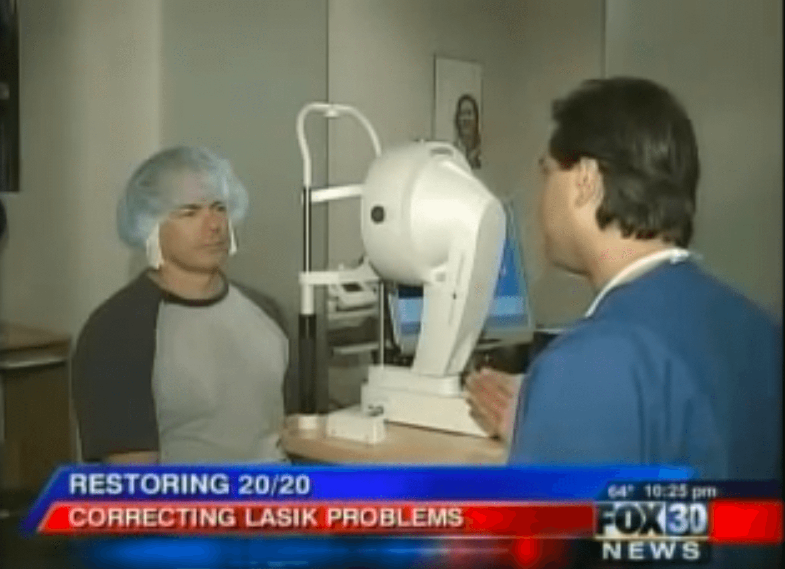 Police Officer Lasik Complication Fox News interview