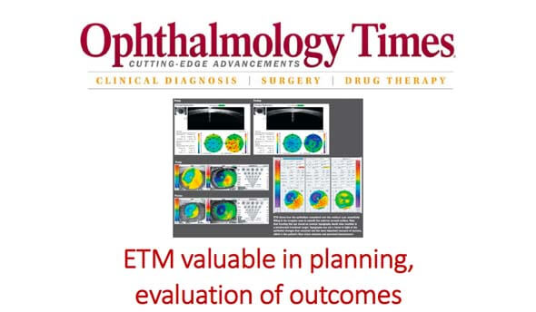 Ophthalmology Times featuring Dr. Gulani