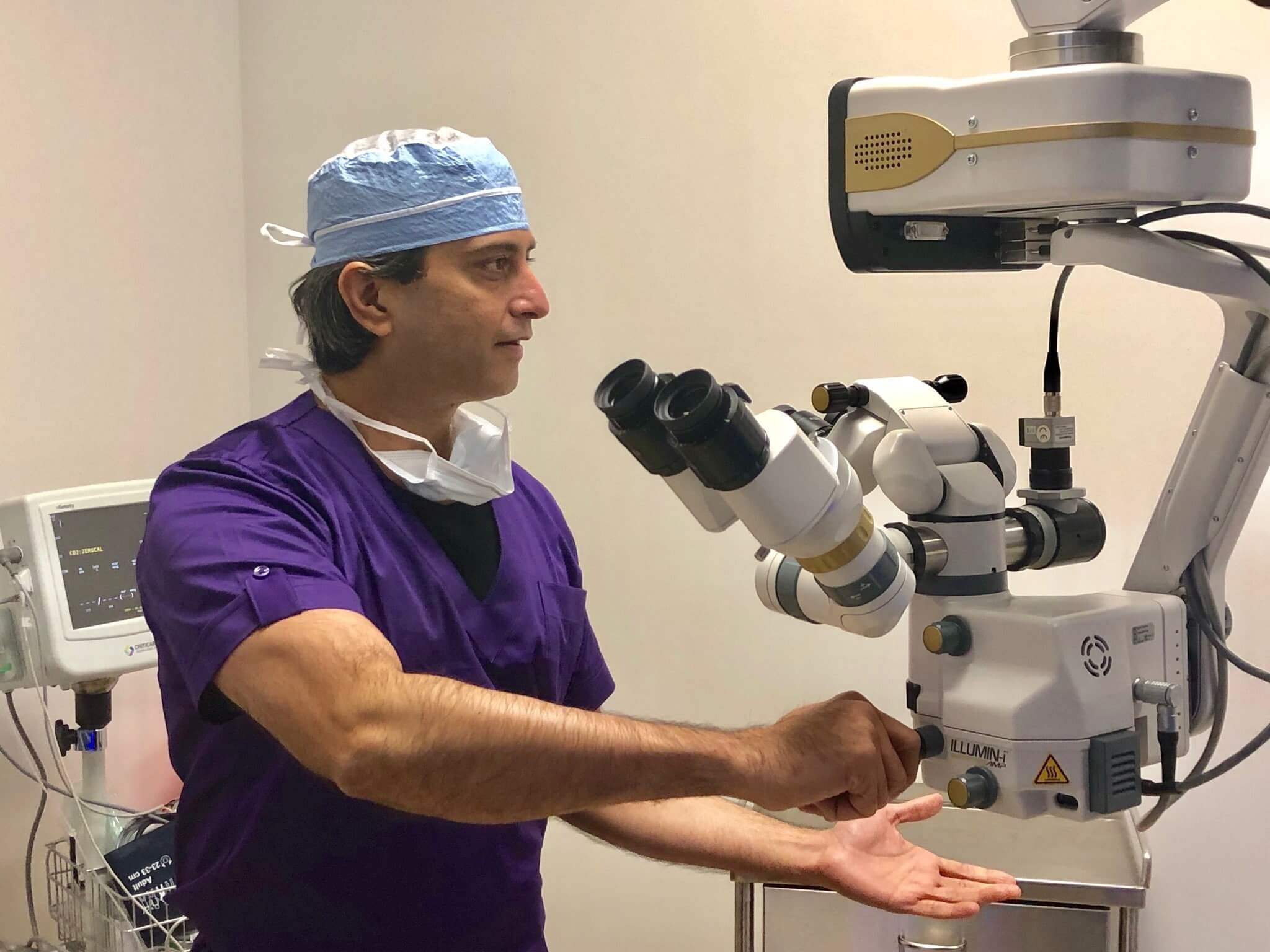 Dr. Gulani Performing Surgery