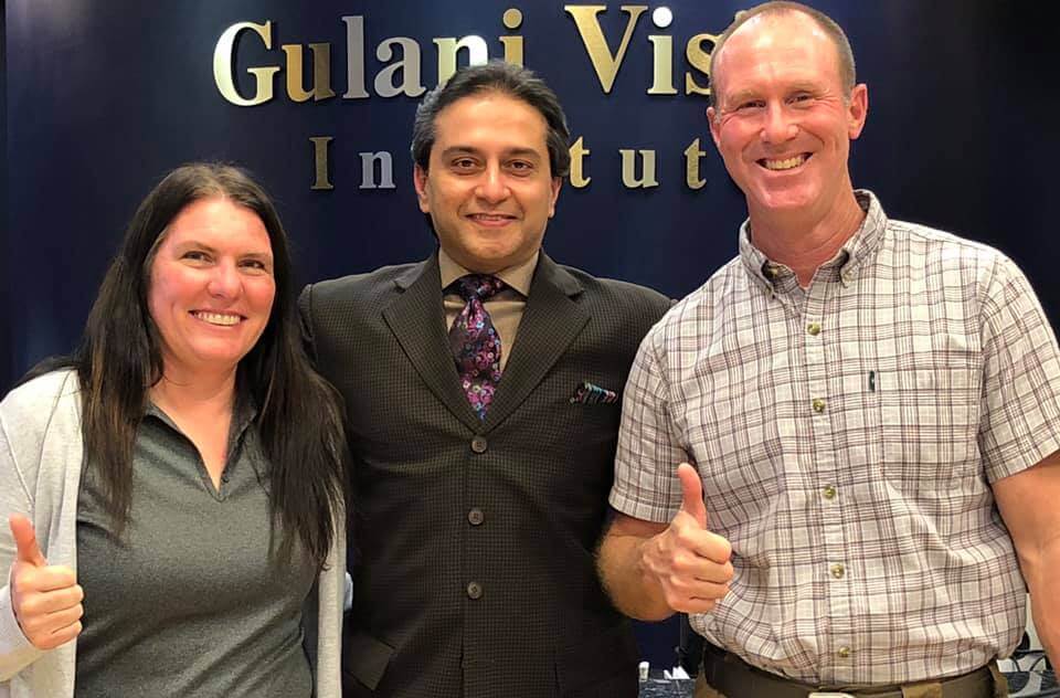 Dr. Gulani With Patients