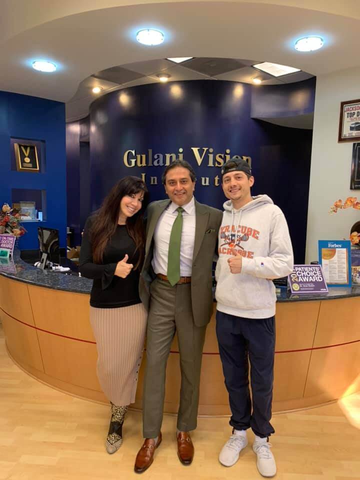 Dr. Gulani With a Patient