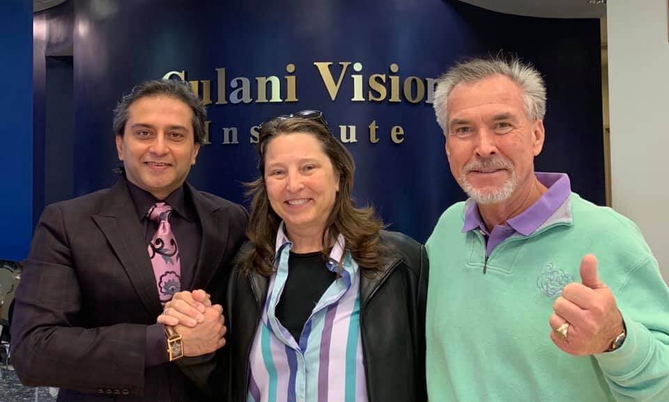 Dr. Gulani With Patients
