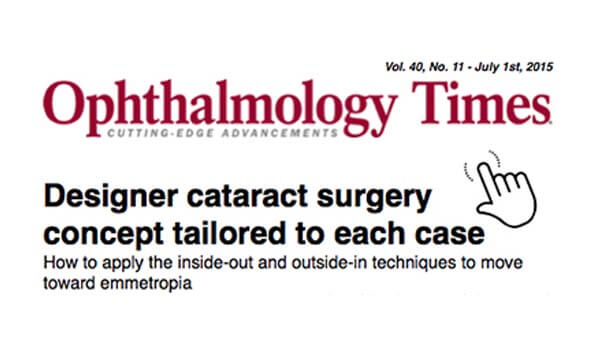 Ophthalmology Times featuring Dr. Gulani