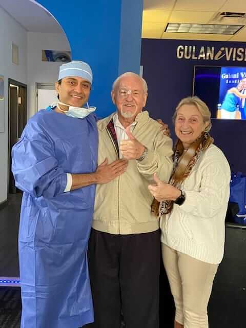 Dr. Gulani With Patients