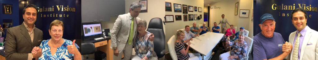 Corneal scar patients corrected by Dr. Gulani from all over the world came back to Gulani Vision Institute to celebrate one another.