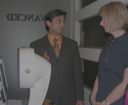 Dr. Gulani and Dr. Ellen Fitzgerald