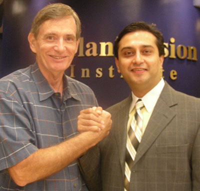 Dr. Gulani With Jim Graham