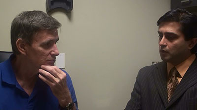 Dr. Gulani With Jim Graham