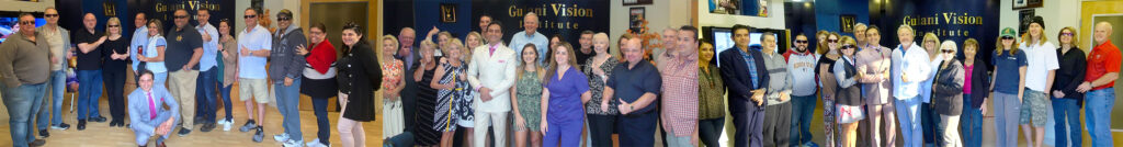 Dr. Gulani and some of his many patients