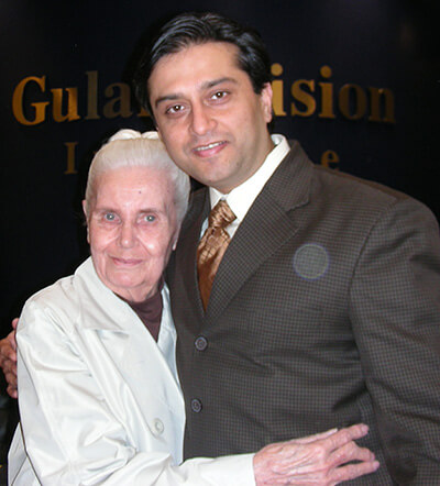 Dr. Gulani With a Patient