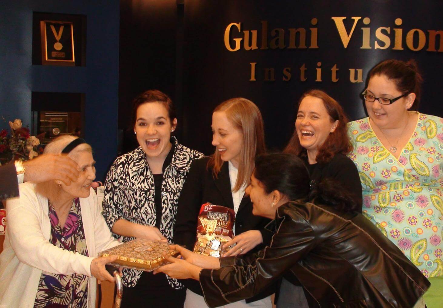 Dr. Gulani With a Russian Patient