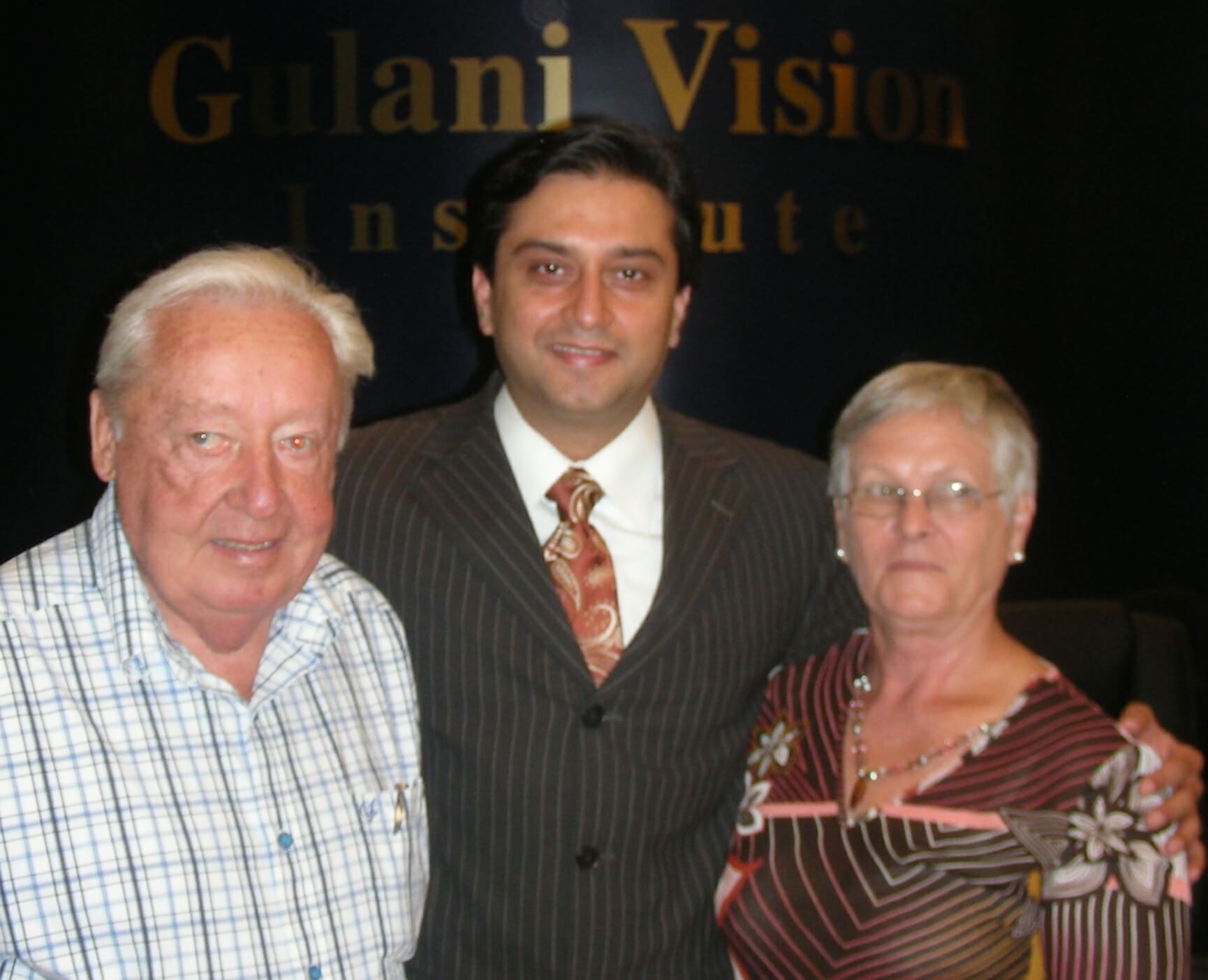 Dr. Gulani With a Patient
