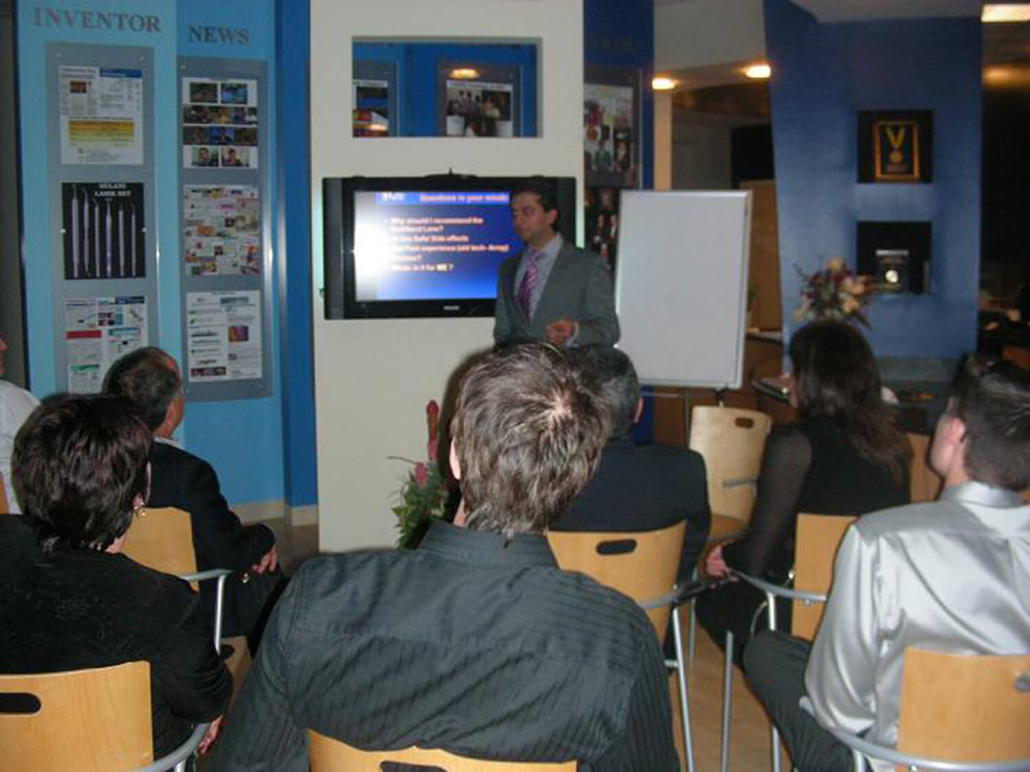 Dr. Gulani Giving a Speech