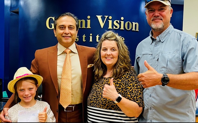Radial Keratotomy patient at Gulani Vision Institute