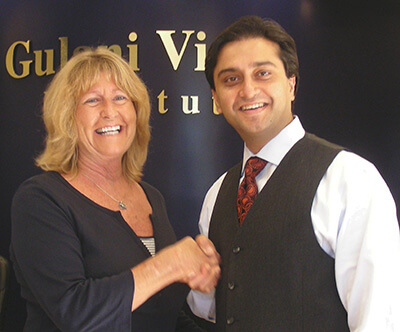 Dr. Gulani With Rebecca