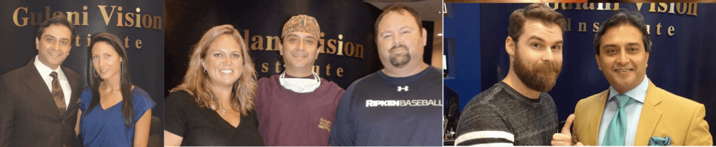 Dr. Gulani with his Jacksonville LASIK Patients