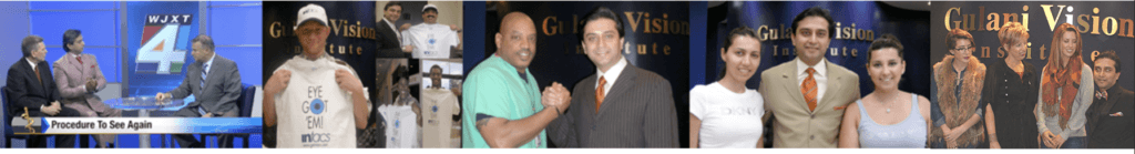 ophthalmologists with individuals after keratoconus surgery
