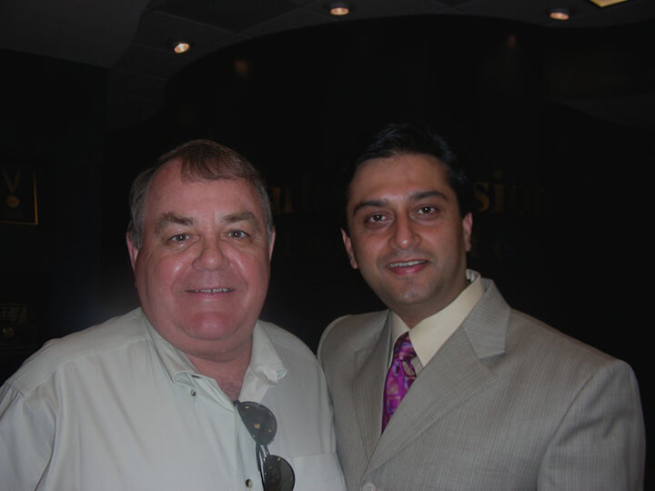 Dr. Gulani With Tony Shelton