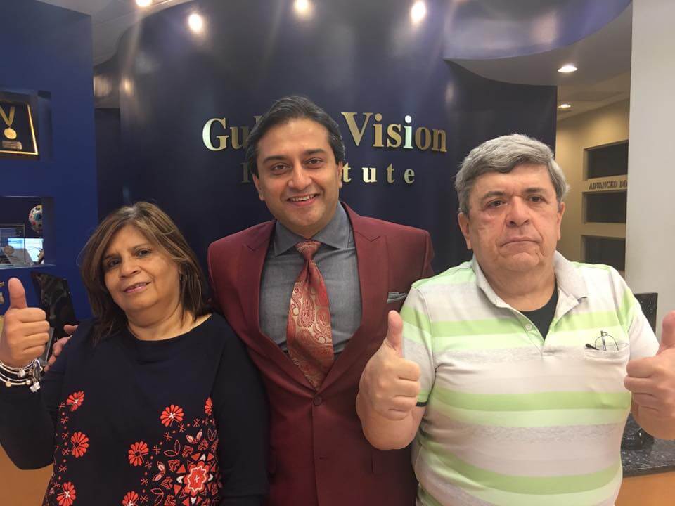 Dr. Gulani With Patients